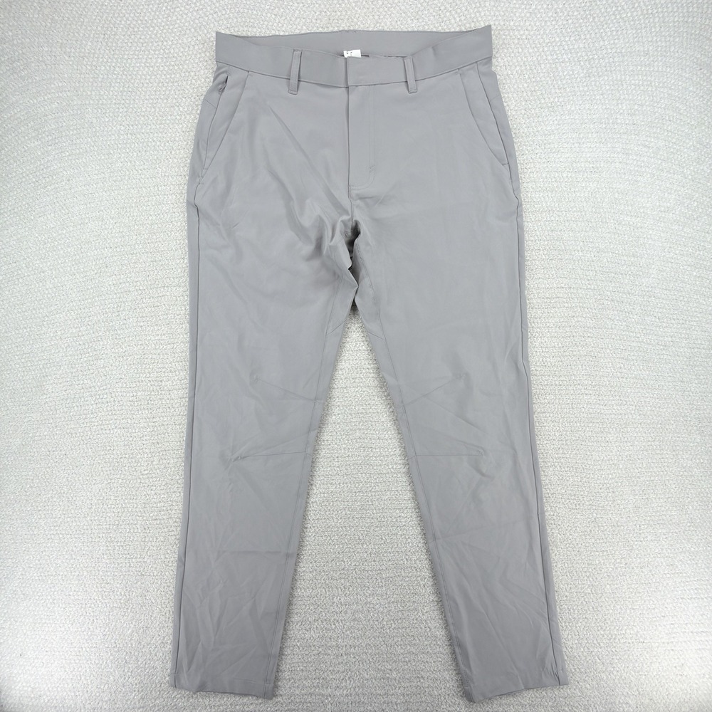 Fabletics The Only Pant Mens 32x32 Gray Performance Stretch Commuter Golf